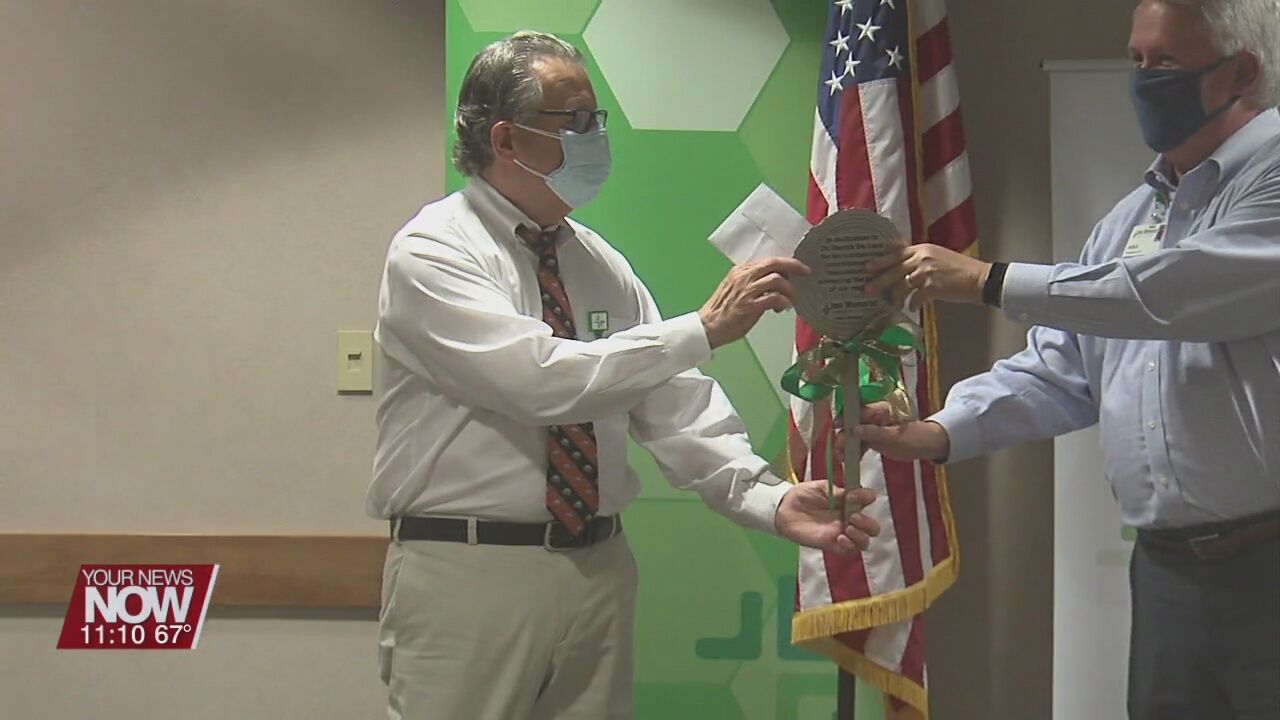 Lima Memorial honors ONU for their partnership through the pandemic